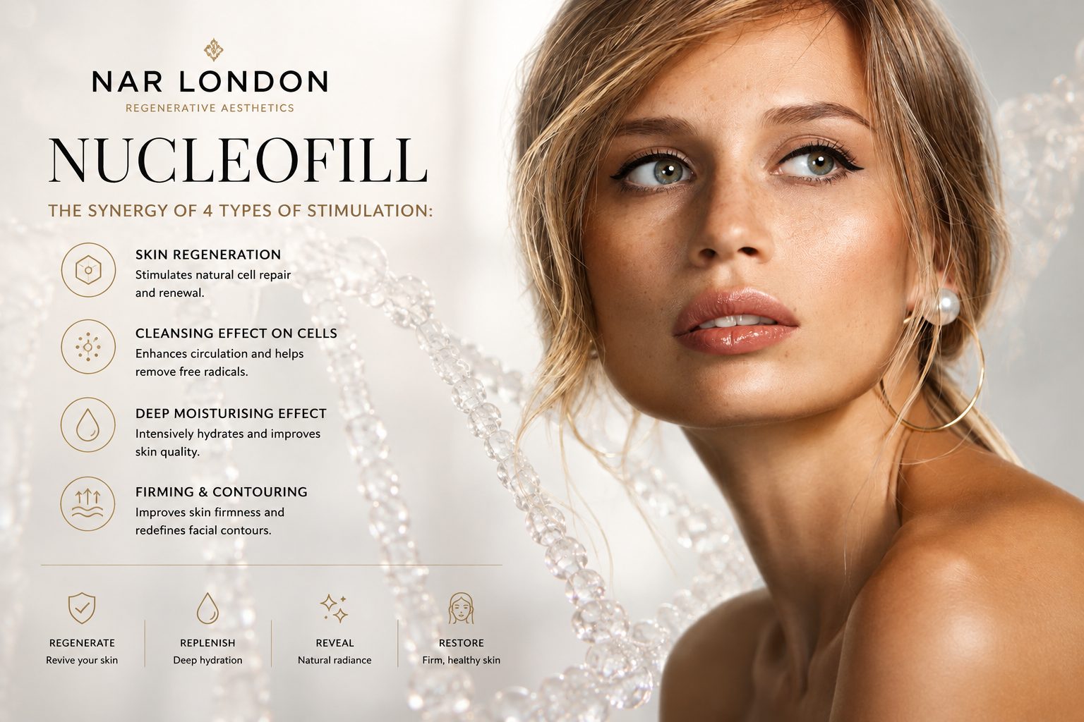 NucleoFill-Polynucleotides-London NucleoFill Polynucleotides Face in London