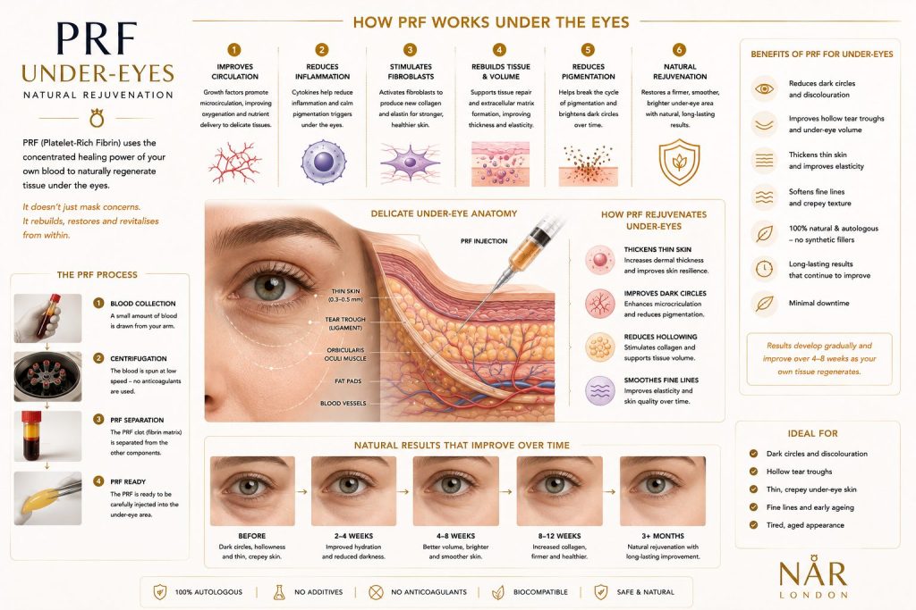PRF-UNDER-EYES-INFOGRAPHIC PRF Under-Eyes Infographic