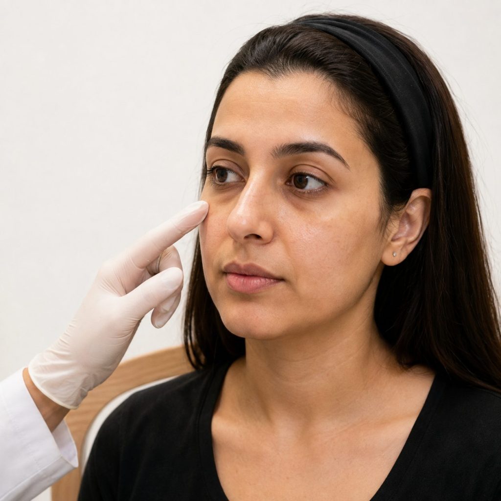 PRF under-eyes consultation