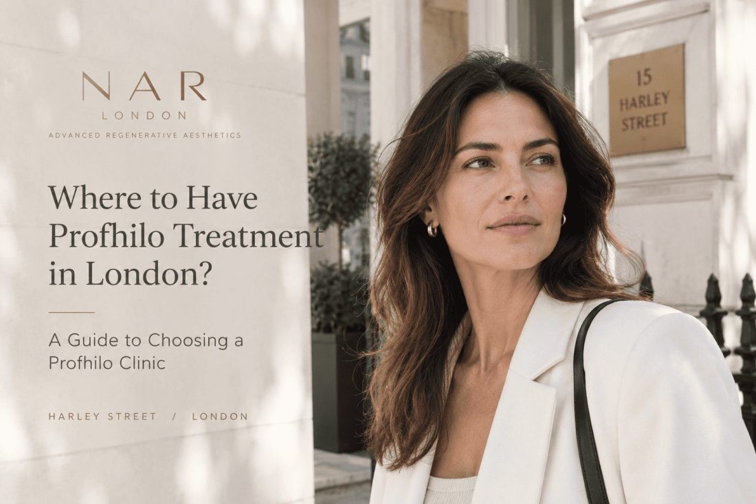 Profhilo treatment on Harley Street, London.